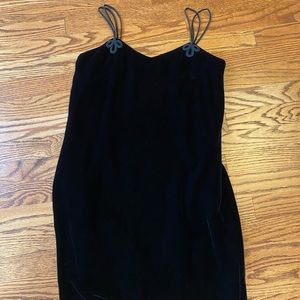 Vintage Ralph Lauren Velvet Mini Dress